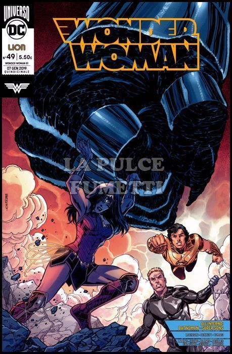 SUPERMAN L'UOMO D'ACCIAIO # 81 - WONDER WOMAN 49